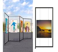 Colgador Expositor Plegable Para Pintura, Soporte Publicitario, Tablero De Presentación De Marketing, Expositor Publicitario, Para Galerías, Escuelas, Museos(1pcs,80x180cm/31.5x70.8in)