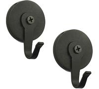 Colgador magnético de corona de temporada sobre la puerta de acero, asegura coronas y decoraciones a puerta de acero, para colgar en la puerta delantera de Navidad, sin clavos, 2/PK