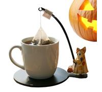 Colgador para bolsita de té Acrílico 2D resistente al calor, antideslizante