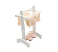 Colgador Toallas Baño Autoportante | Estable, Mueble Baño en Miniatura