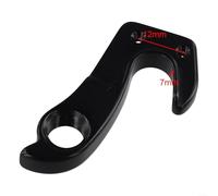 Colgador trasero ligero para bicicletas gigantes, diseño elegante con 2 tornillos (B)