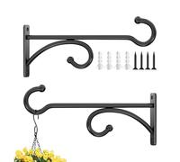 Colgadores de Pared para Plantas 2 Piezas Soporte Metálico para Macetas