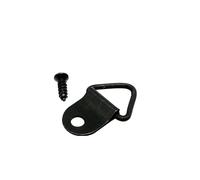 Colgadores metálicos diente sierra para cuadros， Perchas for cuadros con forma de diente sierra y anillo en D triangular, color negro, varios tamaños, paquete 25(A 13x23mm)