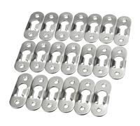 Colgadores para cuadros 20 unids/set perchas de fotos 44mmX16mm sujetadores percha cerradura Metal for marco muebles accesorios gabinete