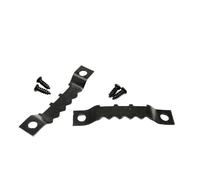 Colgadores para marcos de fotos con dientes de sie Perchas for cuadros con forma de diente de sierra y anilla en D triangular negra con tornillos, paquete de 25 tamaños múltiples(E 8x45mm)