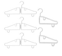 Colgadores plegables - ganchos plegables para almacenamiento compacto | Quinto pantalón 5 piezas prácticas | Shirt Bend, Cupard Ciintre, dobla la casa, camping, Tourag