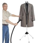 Colgadors para vaporizar prendas: soporte para planchar en el piso ajustable, estante para ropa plegable, soporte para prensa de sastre | Ideal para el cuidado del guardarropa de la tienda boutique