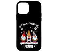 Colgando con Mis Gnomies Tres Gnomos Pijamas De Navidad Carcasa para iPhone 12 Mini
