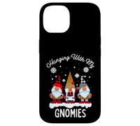 Colgando con Mis Gnomies Tres Gnomos Pijamas De Navidad Carcasa para iPhone 14
