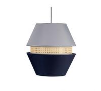 Abrila Trajano Azul / Gris - Colgante Moderno 1Xe27 35 Cm