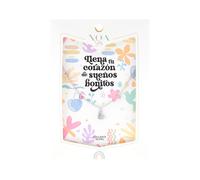 Colgante Acero Plateado Noa Story Llena tu corazón de sueños bonitos - Regalo emotivo para comuniones