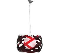 Colgante acuario mediano 1xe27 al.reg.xd.53cm rojo/blanco
