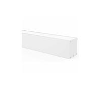 Colgante aluminio color blanco serie linex 120cm
