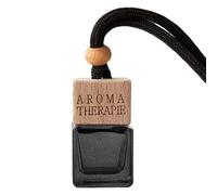 Colgante Ambientador para Coche - Colgante Decorativo de Aromaterapia para Coche, Colgante Ambientador para Coche Ajustable | Colgante de botella difusor de vidrio recargable de 8 ml, aire elegante