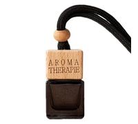 Colgante ambientador para coche, elegante accesorio de fragancia para coche, adorno colgante de aromaterapia para coche | Colgante de perfume con botella de perfume de recargable de 8 m