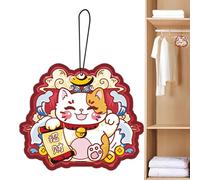 Colgante Ambientador Para Coche,Lindo Colgante Ambientador Para Coche - Difusor de perfume automático Snake Year colgable,El incienso auto salta el difusor perfumado, fragancia del aire del espejo ret