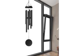 Colgante campanilla eólica, grandes campanillas eólicas de aluminio de 36 pulgadas | Regalo increíble para un amigo, ambiente Zen, decoraciones de patio al aire libre para patio, patio trasero, jardín