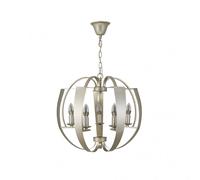 Colgante capuchina 5xe14 champagne regx53x53 cm
