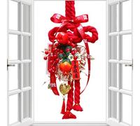 Colgante chino, 2026 amuleto de la suerte, colgante grande para manualidades, decoración colgante para el año nuevo, para inauguración de la casa nueva mudanza marco puerta salón pared ventana