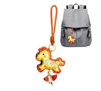 Colgante chino de la buena suerte del año del caballo 2026, bordado para amigos, familia, niños, adultos, hogar, ventana, coche, bolso, mochila