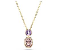 Swarovski Cadena oro / lila / blanco One Size EUR
