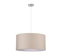 Colgante con pantalla en beis modelo chanza fabrilamp