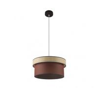 Colgante con pantalla modelo fermin caldera fabrilamp