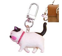 Colgante creativo de animales, creativo llavero para coche | Llavero de gato exquisito llavero de gato - Llavero de coche para llavero de mujer y, Cuerpo y negra, Siehe