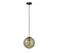 Colgante Cristal Bola Verde Comedor Redondo Ø25 CM E27 Pendelleuchte Blendarm