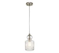 Colgante Cristal Pantalla Diseño Vintage Ø15cm E27 Pendelleuchte Comedor Balesia