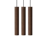Colgante de 3 Campanas Chimes en Roble Oscuro