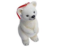 Colgante de árbol de Navidad, bola colgante, copos de nieve, pan de jengibre, renos negros, manualidades de resina