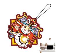 Colgante de aromaterapia para coche, Adorno de aromaterapia para coche | Tabletas de aromaterapia para el Festival de Primavera colgables | Tarjetas perfumadas de la fragancia del ambientador, colgant