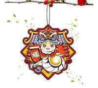 Colgante de aromaterapia para coche,Colgante de aromaterapia para coche - Tabletas de aromaterapia para el Festival de Primavera colgables - El incienso auto salta el difusor perfumado, fragancia del