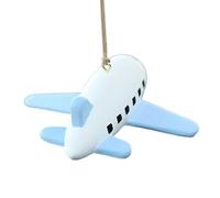 Colgante de avión, adorno de espejo retrovisor, decoración interior del vehículo, 0.71 x 2.36 pulgadas, elegante colgante colgante, ideal para decoración de automóviles y camiones, 239 g