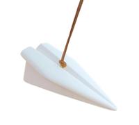 Colgante de avión de papel para coche, decoración de coche de avión de papel con difusor de aroma, accesorio de vista trasera, difusor de aroma para hombres y mujeres