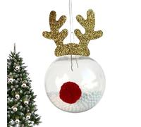 Colgante de bola de Navidad, bolas de adornos para Navidad - Bola para decoración de árbol de Navidad - Bolas Transparentes, adornos de bolas de PET para la decoración del hogar, bodas, fe