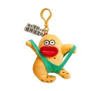 Colgante de bolsa de peluche - Llavero divertido y creativo con juguete de peluche para bolsos, teléfonos, llaves | Idea de regalo linda y divertida para los fanáticos del anime, llavero de peluche de