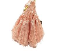 Colgante de Borla 32 borlas de Seda 13 cm for marcar Libros, Juego Mini, Colgantes Hechos a Mano for Hacer Joyas y Manualidades(Light chanpagne)