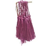 Colgante de Borla 32 borlas de Seda 13 cm for marcar Libros, Juego Mini, Colgantes Hechos a Mano for Hacer Joyas y Manualidades(Light Rose)