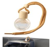 Colgante de botella de aromaterapia 'coche - botella de perfume de vidrio vacía - botella de vidrio colgante coche - mini aroma de perfume colgante vacío - botella de terapia - olor effe