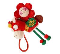 Colgante de caballo de peluche con colgante de caballo 2026 | Abalorio de animal de peluche suave para adultos, familiares, amigos, mochila, bolso, viajes, al aire libre