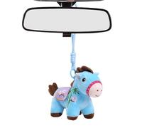 Colgante de caballo para bolso | Peluche como decoración y - 2026 Año del Caballo Llavero Suerte Vaquera - Para Mochila Novio Niña Mujeres Coche San Y Navidad