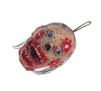 Colgante de Cabeza Halloween Látex Realista para Puertas y Techos | Decoración Terrorífica Lazo Integrado, Adecuado para Casa, Escaparate y Bares, Efecto Visual Impactante Color Aleatorio