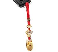 Colgante de - Colgante de Feng Shui | Colgante de llave Dios de la riqueza | Colgante de la suerte Feng Shui que atrae dinero, buena suerte, talismán de para hombres y mujeres,