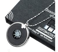 Colgante De Collar Negro Cuántico Para Hombres Y Mujeres,Oro Oscuro