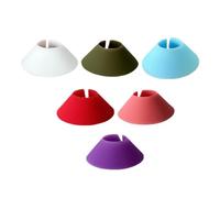 Colgante de copa de vino, 6 colgantes de silicona para copas de vino, accesorios de para bar-Martinis y champán