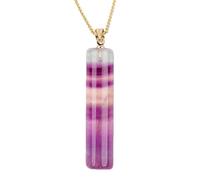 Colgante de cristal | Collares de cristal de fluorita, joyería de moda para niñas y mujeres, eventos nocturnos, reuniones familiares, bodas, salidas informales, citas, fiestas formales