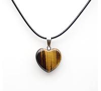 Colgante de cristal de cristal colgante de piedra natural de 20 mm para piedra de malaquita para colgante de collar de fabricación de joyas, piedra de ojo de tigre