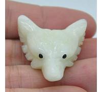 Colgante de cristal tallado a mano, accesorios para manualidades, joyería de animales, collar de cuarzo, decoración de jade, jade Xiuyan